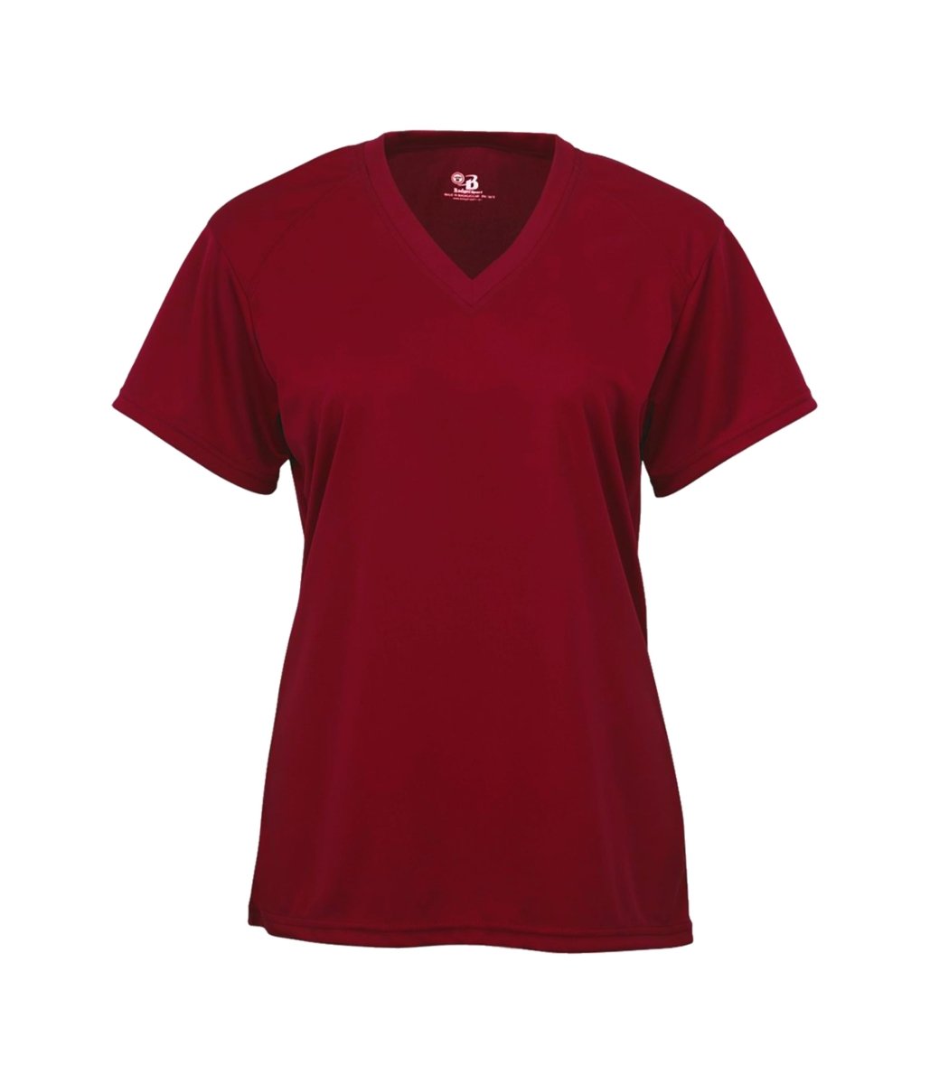 Augusta Sportswear LADIES B - CORE V - NECK TEE 416200 CARDINAL (BA) S