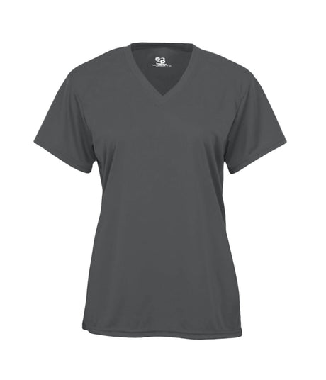 Augusta Sportswear LADIES B - CORE V - NECK TEE 416200 GRAPHITE (BA) S