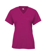 Augusta Sportswear LADIES B - CORE V - NECK TEE 416200 HOT PINK (BA) S