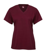 Augusta Sportswear LADIES B - CORE V - NECK TEE 416200 MAROON (BA) S