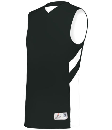 Augusta Sportswear LADIES B - PIVOT REVERSIBLE BASKETBALL JERSEY - Augusta Sportswear 896600 BLACK/WHITE (BA) S