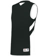 Augusta Sportswear LADIES B - PIVOT REVERSIBLE BASKETBALL JERSEY - Augusta Sportswear 896600 BLACK/WHITE (BA) S