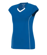 Augusta Sportswear Ladies Blash Jersey 1218 ROYAL/WHITE S