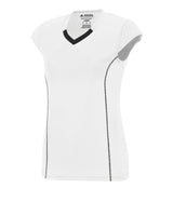 Augusta Sportswear Ladies Blash Jersey 1218 WHITE/BLACK S