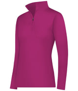 Augusta Sportswear LADIES C2 1/4 ZIP PULLOVER 560200 HOT PINK (BA) S
