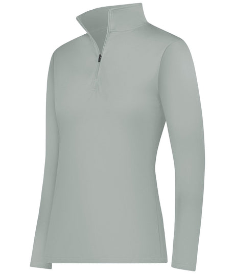 Augusta Sportswear LADIES C2 1/4 ZIP PULLOVER 560200 SILVER (BA) S