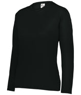 Augusta Sportswear LADIES C2 LONG SLEEVE TEE 560400 BLACK S