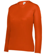 Augusta Sportswear LADIES C2 LONG SLEEVE TEE 560400 BURNT ORANGE (BA) S