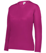 Augusta Sportswear LADIES C2 LONG SLEEVE TEE 560400 HOT PINK (BA) S