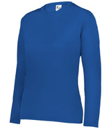 Augusta Sportswear LADIES C2 LONG SLEEVE TEE 560400 ROYAL (BA) S