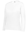Augusta Sportswear LADIES C2 LONG SLEEVE TEE 560400 WHITE S