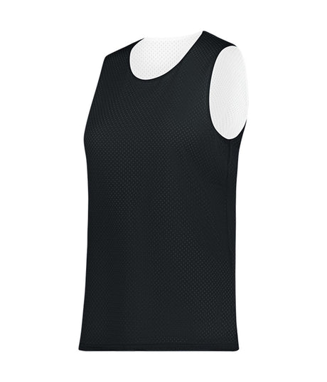 Augusta Sportswear LADIES C2 MESH REVERSIBLE BASKETBALL JERSEY 567800 BLACK/WHITE (BA) S