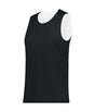 Augusta Sportswear LADIES C2 MESH REVERSIBLE BASKETBALL JERSEY 567800 BLACK/WHITE (BA) S