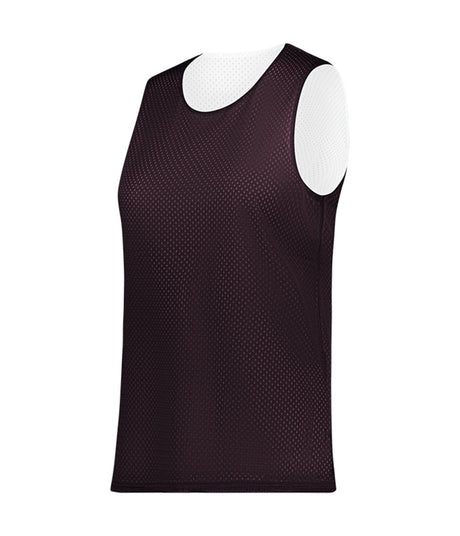 Augusta Sportswear LADIES C2 MESH REVERSIBLE BASKETBALL JERSEY 567800 MAROON/WHITE (BA) S