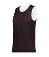 Augusta Sportswear LADIES C2 MESH REVERSIBLE BASKETBALL JERSEY 567800 MAROON/WHITE (BA) S