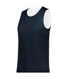Augusta Sportswear LADIES C2 MESH REVERSIBLE BASKETBALL JERSEY 567800 NAVY/WHITE (BA) S