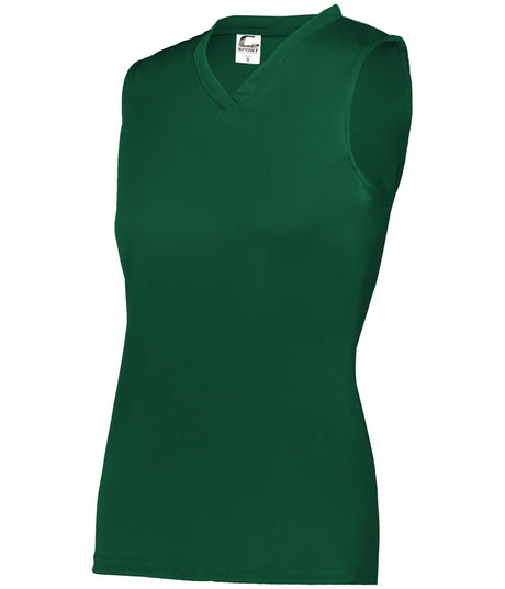 Augusta Sportswear LADIES C2 SLEEVELESS TANK 566300 FOREST (BA) S