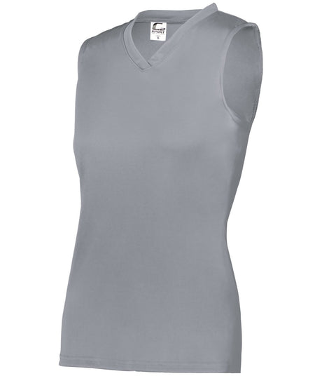 Augusta Sportswear LADIES C2 SLEEVELESS TANK 566300 GRAPHITE (BA) S