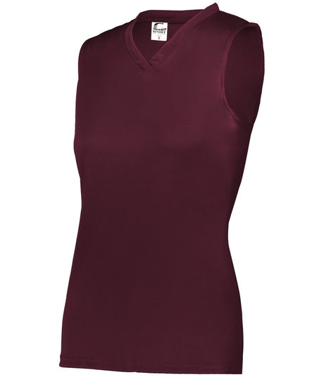 Augusta Sportswear LADIES C2 SLEEVELESS TANK 566300 MAROON (BA) S