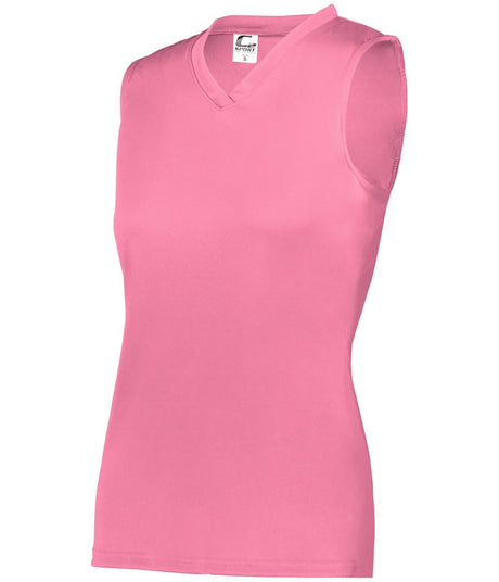 Augusta Sportswear LADIES C2 SLEEVELESS TANK 566300 PINK S