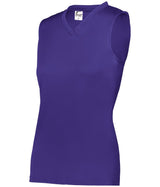 Augusta Sportswear LADIES C2 SLEEVELESS TANK 566300 PURPLE (BA) S