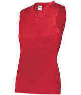Augusta Sportswear LADIES C2 SLEEVELESS TANK 566300 RED (BA) S