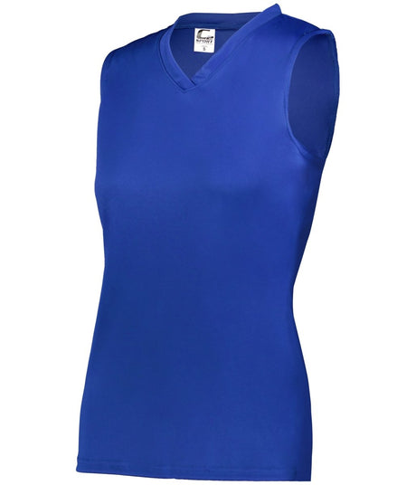 Augusta Sportswear LADIES C2 SLEEVELESS TANK 566300 ROYAL (BA) S