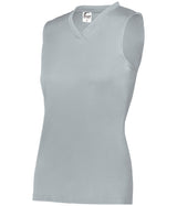Augusta Sportswear LADIES C2 SLEEVELESS TANK 566300 SILVER (BA) S