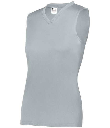 Augusta Sportswear LADIES C2 SLEEVELESS TANK 566300 SILVER (BA) S