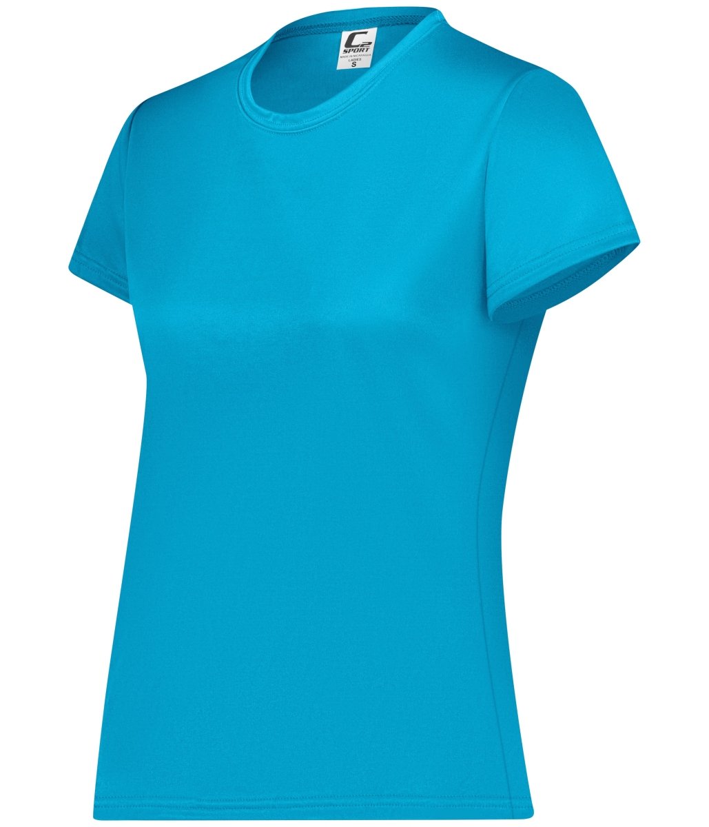 Augusta Sportswear LADIES C2 TEE 560000 ELECTRIC BLUE (BA) S