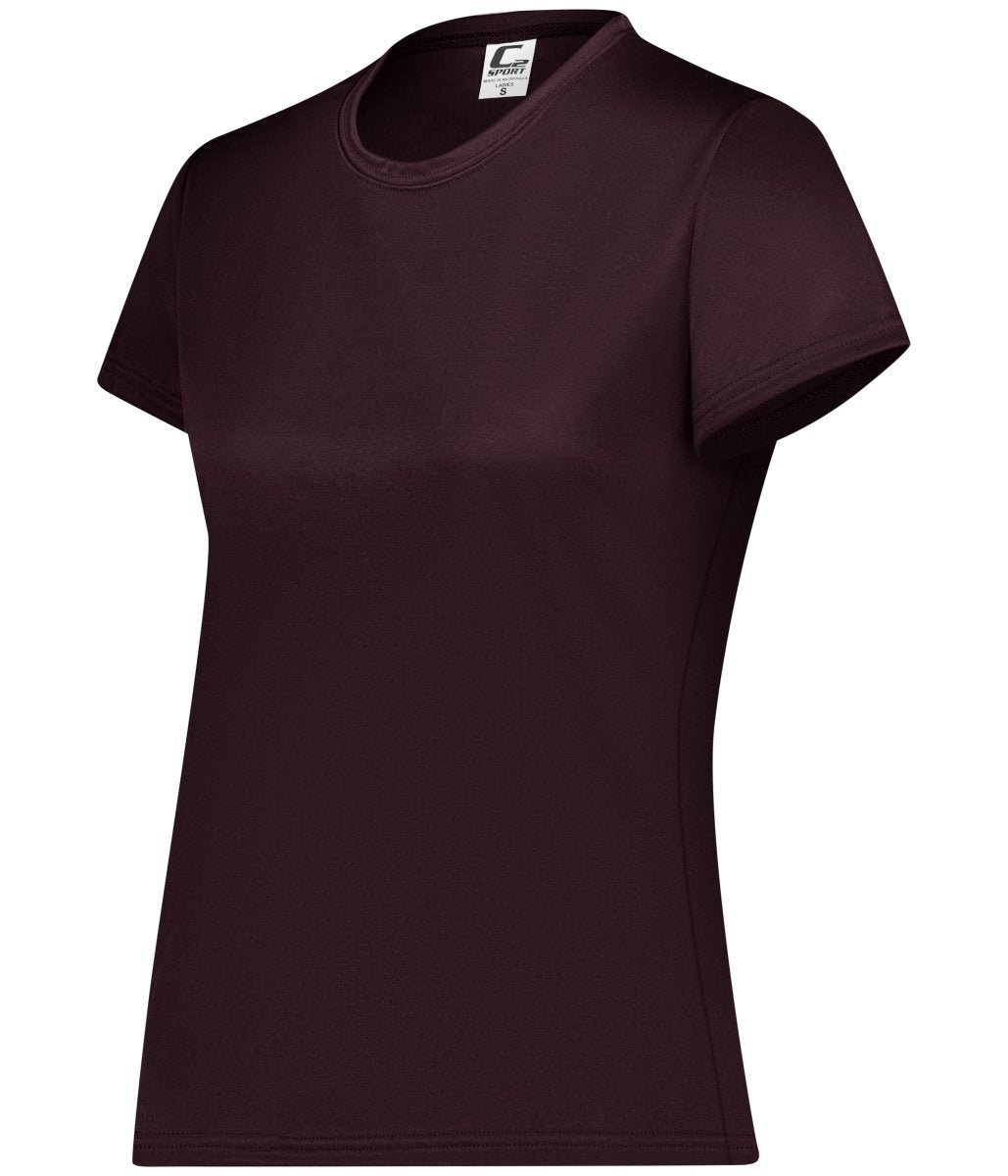 Augusta Sportswear LADIES C2 TEE 560000 MAROON (BA) S