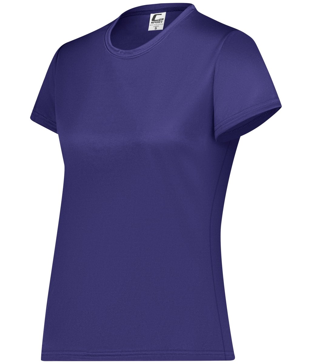 Augusta Sportswear LADIES C2 TEE 560000 PURPLE (BA) S