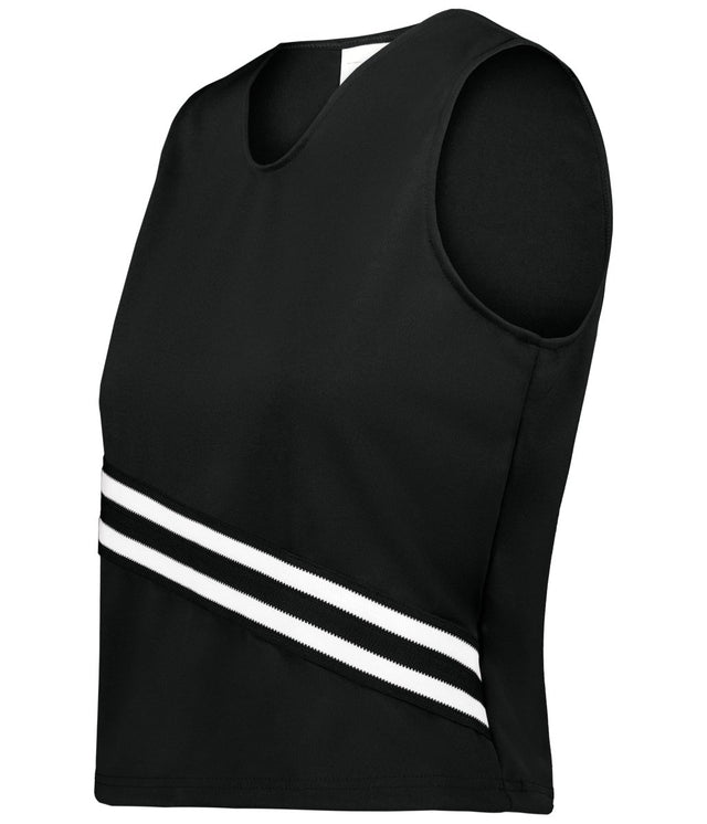 Augusta Sportswear Ladies Cheer Squad Shell 6923 BLACK/BLACK/WHITE S
