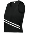 Augusta Sportswear Ladies Cheer Squad Shell 6923 BLACK/BLACK/WHITE S