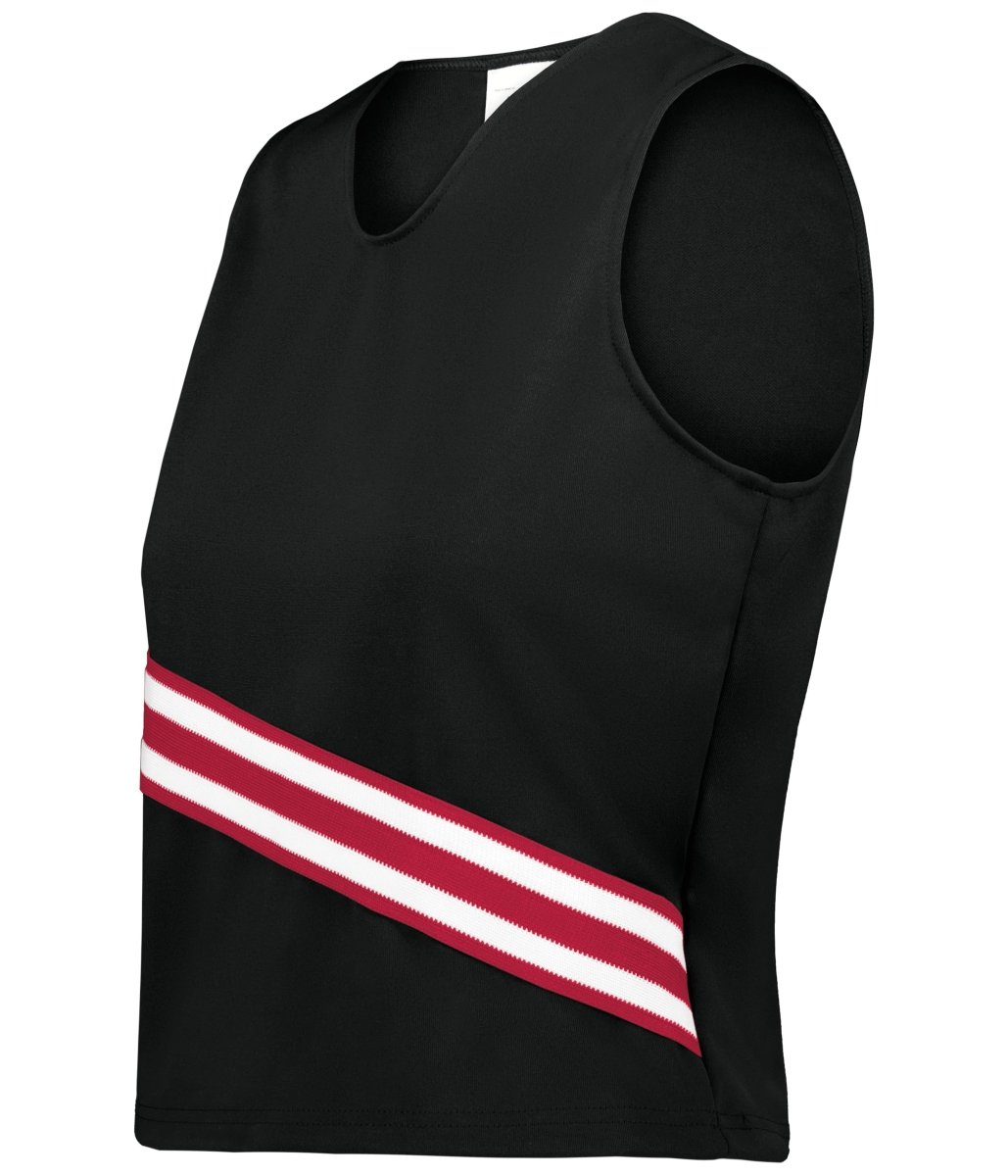 Augusta Sportswear Ladies Cheer Squad Shell 6923 BLACK/SCARLET/WHITE S