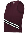 Augusta Sportswear Ladies Cheer Squad Shell 6923 MAROON/BLACK/WHITE S