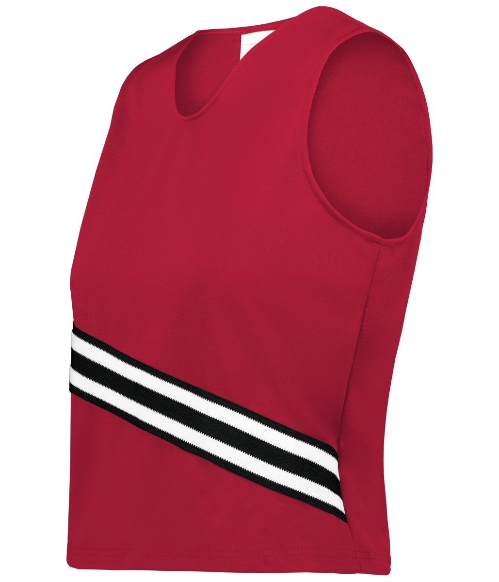 Augusta Sportswear Ladies Cheer Squad Shell 6923 SCARLET/BLACK/WHITE S