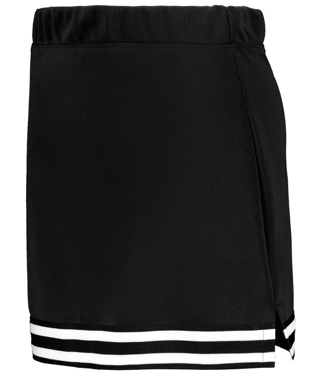 Augusta Sportswear Ladies Cheer Squad Skirt 6925 BLACK/BLACK/WHITE S