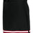 Augusta Sportswear Ladies Cheer Squad Skirt 6925 BLACK/SCARLET/WHITE S