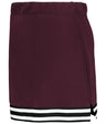 Augusta Sportswear Ladies Cheer Squad Skirt 6925 MAROON/BLACK/WHITE S
