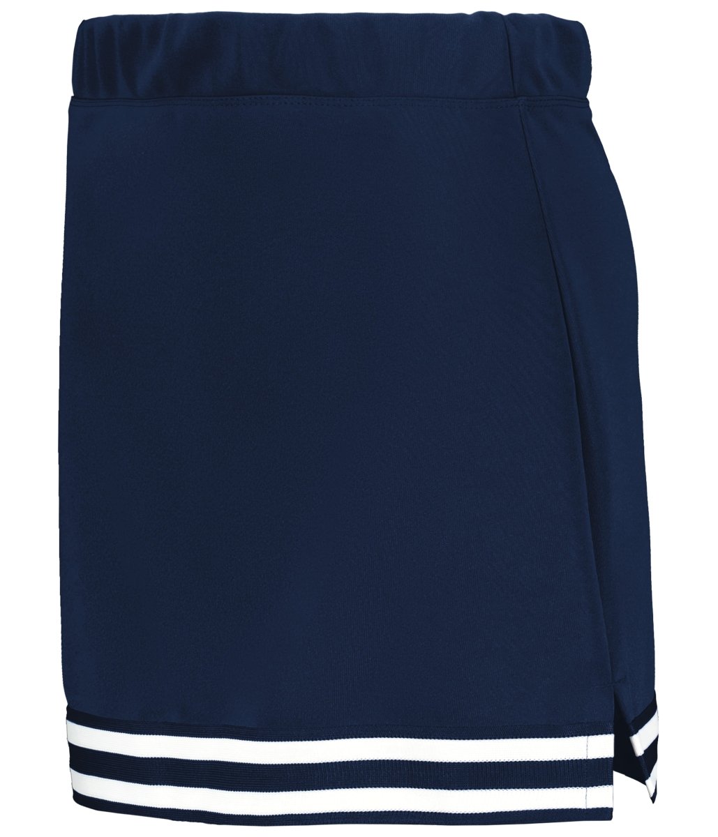 Augusta Sportswear Ladies Cheer Squad Skirt 6925 NAVY/NAVY/WHITE S