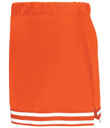 Augusta Sportswear Ladies Cheer Squad Skirt 6925 ORANGE/ORANGE/WHITE S