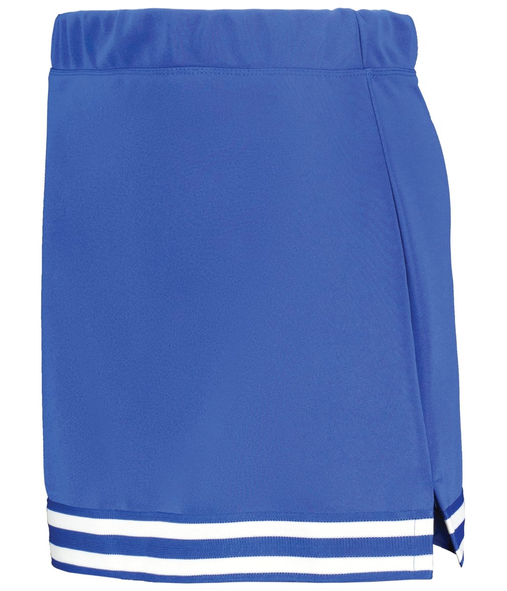 Augusta Sportswear Ladies Cheer Squad Skirt 6925 ROYAL/ROYAL/WHITE S