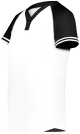 Augusta Sportswear Ladies Cutter+ Henley Jersey 6917 WHITE/BLACK S
