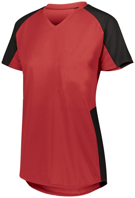 Augusta Sportswear Ladies Cutter Jersey 1522 RED/BLACK S