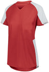 Augusta Sportswear Ladies Cutter Jersey 1522 RED/WHITE S