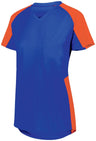 Augusta Sportswear Ladies Cutter Jersey 1522 ROYAL/ORANGE S