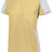 Augusta Sportswear Ladies Cutter Jersey 1522 VEGAS GOLD/WHITE S