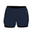 Augusta Sportswear LADIES DOUBLE UP SHORT 615000 NAVY/BLACK (BA) S