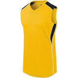 Augusta Sportswear Ladies Dynamite Jersey 312162 ATHLETIC GOLD/BLACK/WHITE S